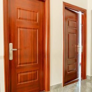 Mẫu Cửa Thép Vân Gỗ 1 Cánh