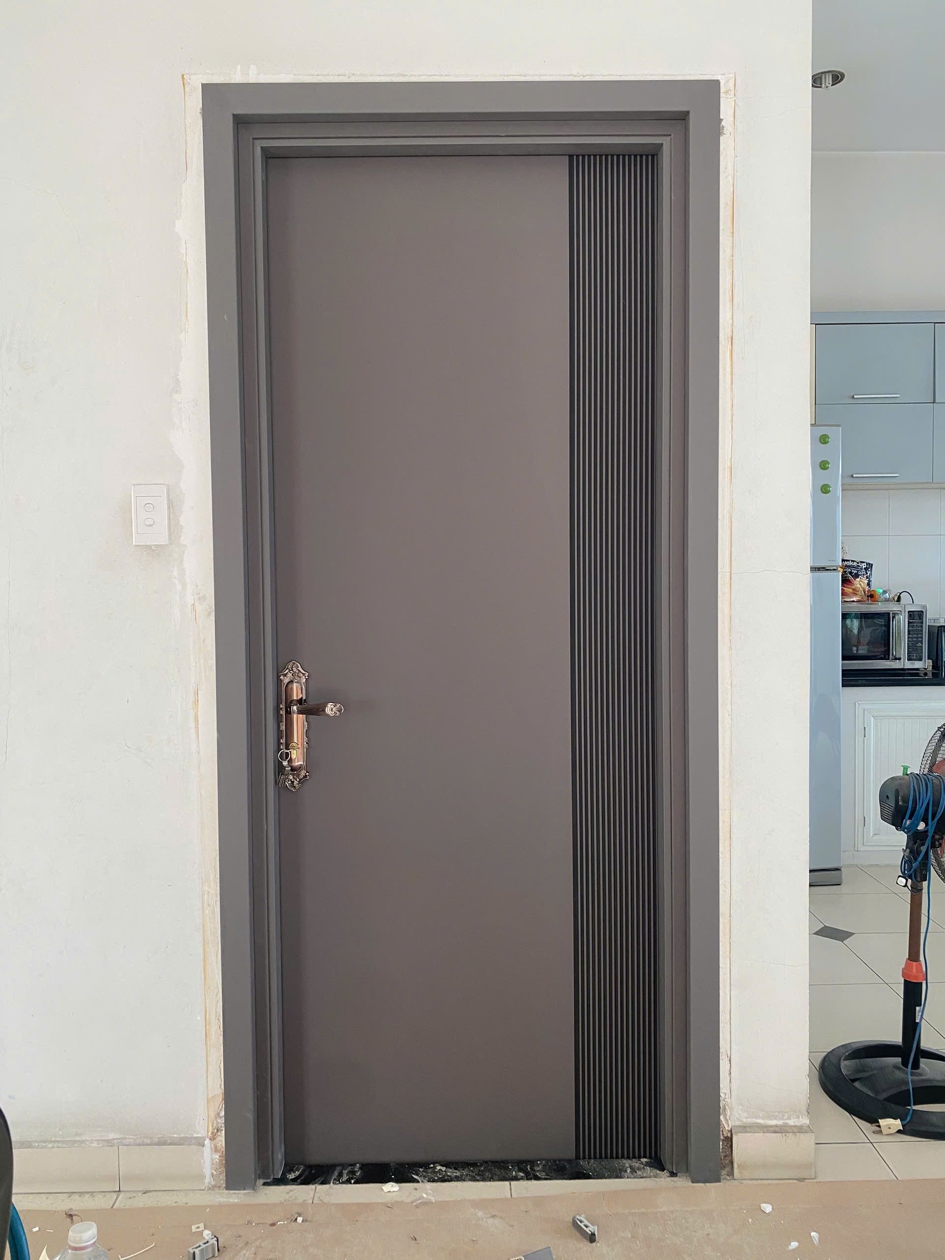 Cửa nhựa Composite chỉ nhôm Cửa nhựa Composite chỉ nhôm