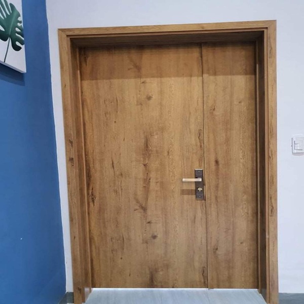 cửa gỗ công nghiệp mẹ bồng con
