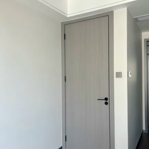Cửa gỗ công nghiệp Carbon phủ Melamine