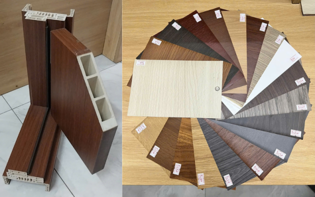 Cửa nhựa giả gỗ Composite