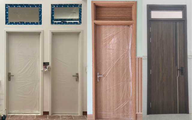Cửa nhựa giả gỗ Composite