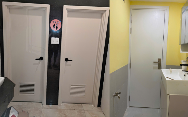 Cửa nhựa giả gỗ Composite